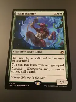MTG Edge of Eternities 0192 Icetill Explorer NM - Image 1