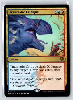 Traumatic Critique #239 Secrets of Strixhaven Magic the Gathering - Image 1