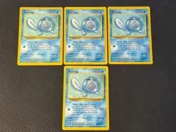10 x Poliwag 59/102 Pokemon Base Set Unlimited (MP) - Image 3