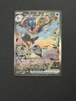 Greninja ex 132 Holo Promo Scarlet & Violet Promo Pokemon Holo Near Mint - Image 1