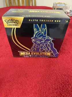 Pokemon Mega Evolution Lucario Elite Trainer Box - Image 1