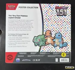 Pokemon TCG: Scarlet & Violet 151 Poster Collection Factory Sealed Box Brand New - Image 2