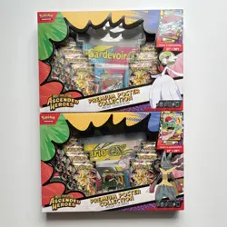 Pokemon TCG Ascended Heroes Premium Poster Collection M Gardevoir-EX Lucario-EX - Image 2
