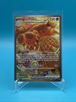 Pokemon Dachsbun EX SV07: Stellar Crown Special Illustration Rare Holo 169/142 - Image 1
