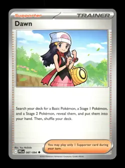 Dawn Uncommon ME02: Phantasmal Flames 087/094 NM Pokemon NM - Image 1