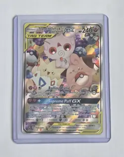 Pokemon TCG Togepi & Cleffa & Igglybuff GX 143a/236 - Image 1