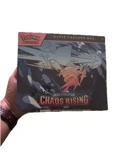 Pokemon TCG: Mega Evolution Chaos Rising Elite Trainer Box ETB - Image 1