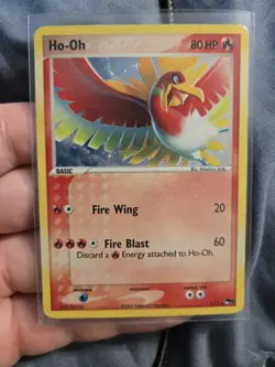 Pokemon Ho-Oh 1/17 Holo Rare Pop Series 5 - Image 1