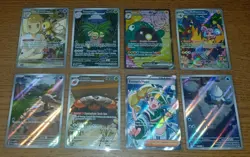 Pokemon TCG *FULL ART* foil holo lot (8 total) RARE see pics! - Image 1