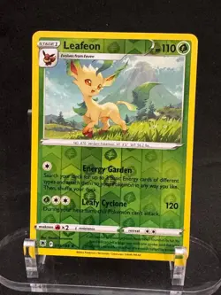 Leafeon 013/189 Rare Astral Radiance Pokemon Reverse Holo Near Mint - Image 1