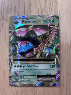 Pokemon TCG M Venusaur EX XY Evolutions 2/108 Mega Holo Rare - Image 1