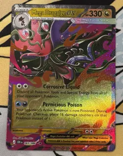 Mega Dragalge ex 065/086 Double Rare Pokemon Chaos Rising ME04 NM - Image 1