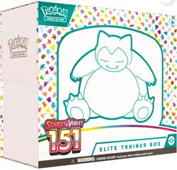 Pokemon TCG Scarlet & Violet 151 ETB Elite Trainer Box Factory Sealed 820650853159 - Image 1