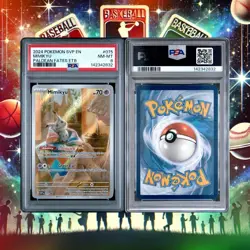 PSA 8 2024 POKEMON SVP EN-SV BLACK STAR PROMO | PALDEAN FATES MIMIKYU 075 - Image 1
