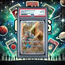 PSA 8 2024 POKEMON SVP EN-SV BLACK STAR PROMO | PALDEAN FATES MIMIKYU 075 - Image 2