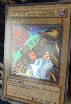 Yugioh: Right Arm Of The Forbidden One - LOB-E099 - Ultra Rare - Unlimited - MP - Image 4