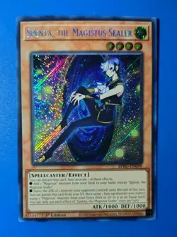 Near Mint Yugioh Spenta, the Magistus Sealer BPRO-EN098 - Secret Rare - Image 1