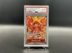 2024 One Piece The Best Monkey.D.Luffy Super Rare Alt Art #OP01-024 PSA 10 - Image 1