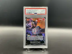 2024 ONE PIECE OP09-093 EMPERORS MARSHALL.D.TEACH ALT ART FOIL PSA 10 - Image 1