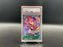 2025 One Piece Perona Alt Art OP12-034 Legacy of the Master PSA 10 Gem Mint - Image 1