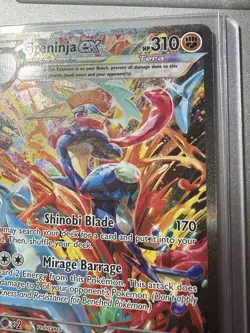 2024 POKEMON GRENINJA EX TWILIGHT MASQUERADE SPECIAL ILLUSTRATION #214/167!! - Image 4