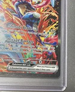 2024 POKEMON GRENINJA EX TWILIGHT MASQUERADE SPECIAL ILLUSTRATION #214/167!! - Image 5