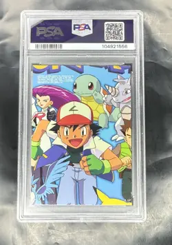 1999 Topps Pokemon - Jesse - Series 1 TV - TV9 - Foil - PSA 7 - Image 2