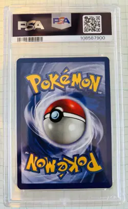 1999 POKEMON GAME MOVIE PROMO #3 MEWTWO PSA 8 - Image 2