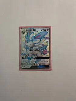 Pokemon TCG Sylveon GX SV76/SV94 Hidden Fates Shiny Vault Holo - Image 1