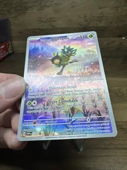 Teal Mask Ogerpon 123 (Pokemon Center Exclusive) 123 Sv: Scarlet & Violet - Image 4