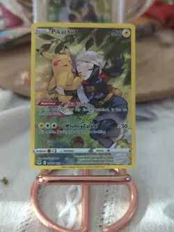 Pokemon TCG Pikachu TG05/TG30 Swsh11: Lost Origin Trainer Gallery Holo - Image 1