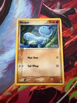 Wooper 79/115 Unseen Forces Holo STAMPED Pokemon 2005 Vintage - Image 1