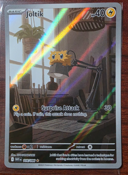 Pokemon TCG Joltik 116/086 Sv: White Flare Holo Illustration Rare 40 HP - Image 1