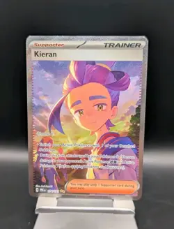 Kieran - 174/131 - SIR - Prismatic Evolutions - Pokemon Card - NM - Image 1