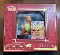 Pokemon TCG Charizard ex Super Premium Collection Box Sealed New - Image 1