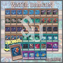 STARTER DECK BASTION WATER DRAGON 50+ | Cluster Hydrogeddon Duoterion H2O YuGiOh - Image 2