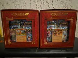 Lot of 2 Pokemon TCG Charizard ex Super Premium Collection Box Sealed New - Image 2