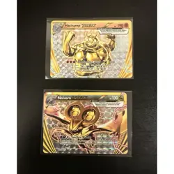 Pokemon TCG BREAKthrough Machamp BREAK 60/108 & Noivern BREAK 113/162 Holo - Image 1