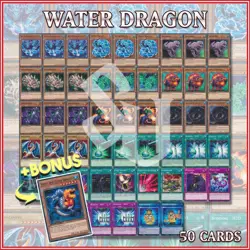 STARTER DECK BASTION WATER DRAGON 50+ | Cluster Hydrogeddon Duoterion H2O YuGiOh - Image 1
