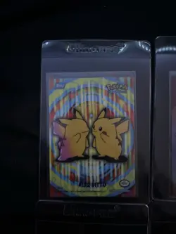 Topps 2000 Pokemon TV Series 2 Stick-On Ditto (Pikachu) #132 & See Through Topps - Image 2