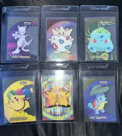 Topps 2000 Pokemon TV Series 2 Stick-On Ditto (Pikachu) #132 & See Through Topps - Image 3