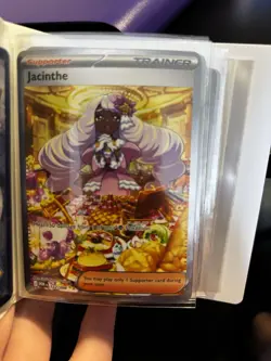 Pokemon TCG Jacinthe Trainer-Supporter Card POR 122/088 English 2023 - Image 1