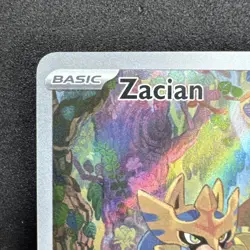 Zacian 100/094 — Pokemon TCG Phantasmal Flames — NM Illustration Rare - Image 2