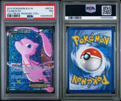 🔥MEW EX Full Art Holo RC24/RC25 Legendary Treasures PSA 7 2013 Pokemon TCG - Image 3