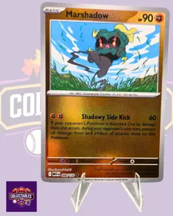 Marshadow 080/132 ME01: Mega Evolution Reverse Holo - Pokemon TCG NM - Image 1