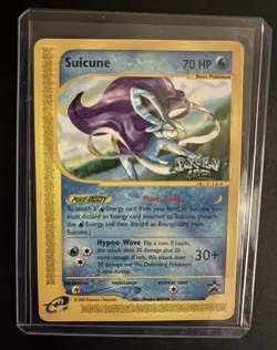 Pokemon TCG Suicune 53 Black Star Promo LP - Image 1
