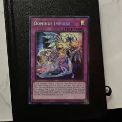 Yu-Gi-Oh! Dominus Impulse MP25-EN116 Prismatic Secret Rare 1st Edition NM - Image 1