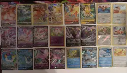 Pokemon Eeveelutions 24 Card Lot- Sealed promo, Trainer Gallery, Vmax, and more! - Image 1