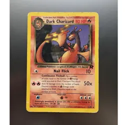 Pokemon Dark Charizard 21/82 Team Rocket Rare Regular 80 HP ENG Unlimited - Image 1