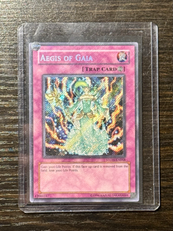YuGiOh TCG Strike of Neos AEGIS OF GAIA [Secret Rare] STON-EN068 Near-Mint - Image 1